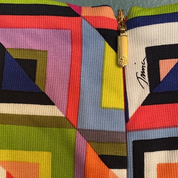 Trina Turk women’s dress- size 4 - bright colors - geometric print - Picture 7 of 10